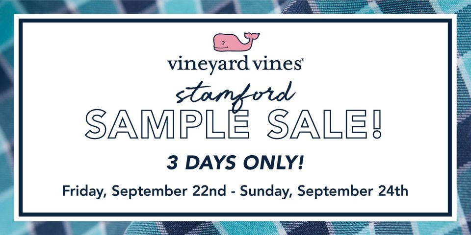 Vineyard Vines Sample Sale - Stamford CT
