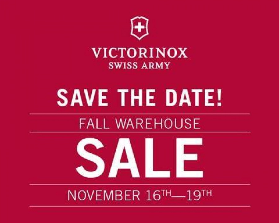 Victorinox Swiss Army Warehouse Sale Sample sale in Monroe