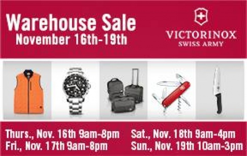 Victorinox Swiss Army Warehouse Sale